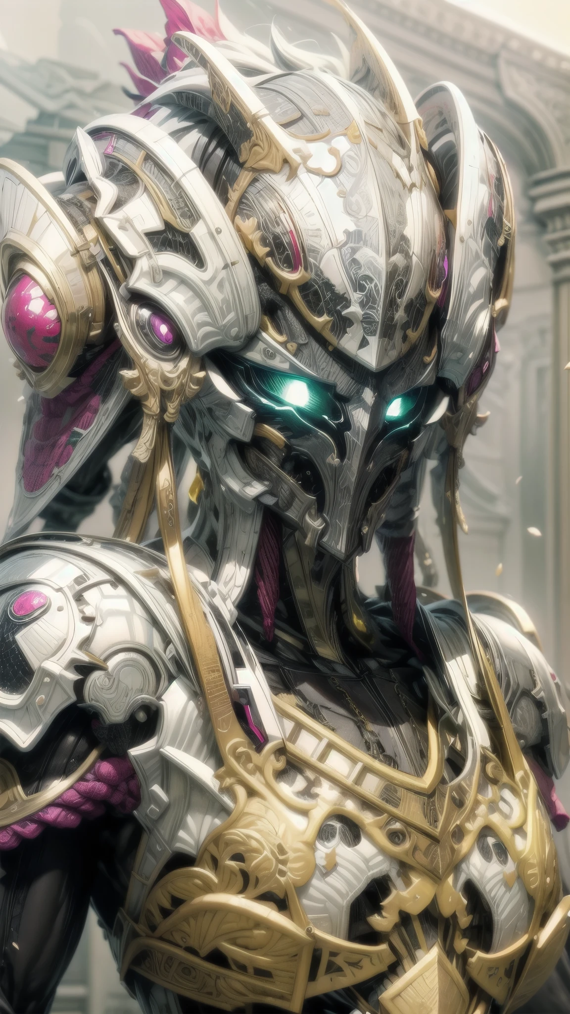 (((epic and visually stunning complex digital anime masterpiece:1.6, elegantly decorated:1.5, beautifully ornate soldier:1.3, ((gorgeous feminine male physique:1.3, graceful:1.4))))), (((heavily muscled masculine chest:1.4, chiseled abs:1.4, heavily toned:1.4, slim yet muscular:1.3))), (((complex and beautiful:1.3, stunning scifi fantasy style:1.5, beautiful scifi style mechanical helmet with polarized visor:1.5))), (((elegant embroidered double breasted trench coat with stunningly engraved armor:1.6))), (((form fitted clothes:1.3, super sleek sensually revealing under suit:1.5, waist and thighs exposed:1.5)), ((flamboyant feminine essence:1.4, heavy mechanical gothic aesthetic:1.4)), ((androgynous body build)), (((toned yet heavily muscled gorgeous femboy physique:1.4, gorgeous perfectly defined muscles:1.4, toned sleek mechanical arms and legs:1.4, thick well rounded thighs:1.5, mechanical muscles))), ((((depth of field, cinematic lighting, chromatic aberration, ray tracing, UHD, masterpiece, top of head covered, super detail, high details, high quality, award winning, 8k, highres)))):1.6, (((beautiful, artificial muscle))):1.6, (((beautiful decopunk scifi style design:1.6)))