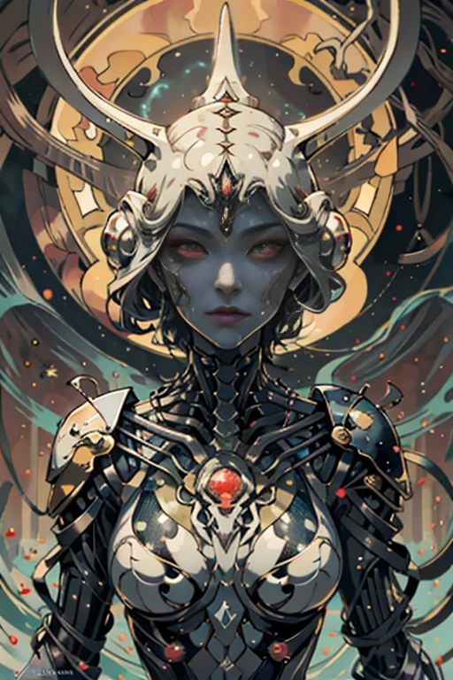 Dark and cold apocalyptic underground shelter,Zombie Virus Underground Cemetery,Marble statue of Her Royal Highness the Pale Zombie Queen,Mucus gelatin protective film,Marble poured statue of the Queen,Succubus wings,Squat on a stone bench,Platinum ponytail,Samus,Lean against the wine cabinet