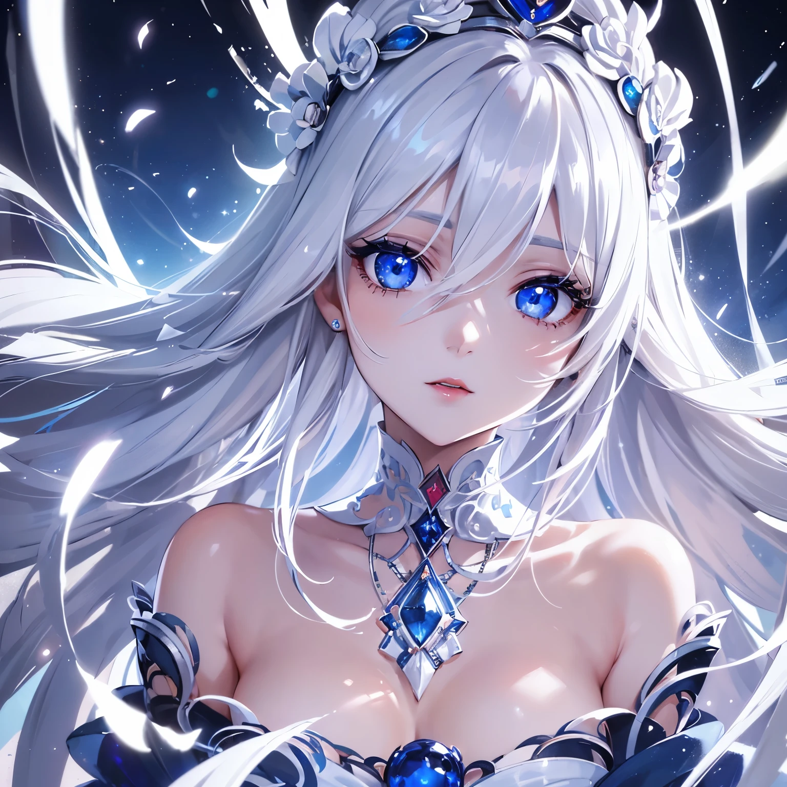 ultra quality,detailed, masterpiece, 16k, high resolution, beautiful, amazing, charming, elegant, stylish
BREAK
1 girl, 24 years old, ((adult female:1.2)), {Height is 158cm, ((Bust size is 88m))}
BREAK
((white color,Long hairstyle:1.3)),Dark Eyes Shadow,(Delicate ,detailed ,Blue eyes: 1.2), (Bright Red Lipstick:1.2), Beautiful and Delicate Hair, sparkling eyes,(unusual pupils), (glowing eyes), (magic eyes)