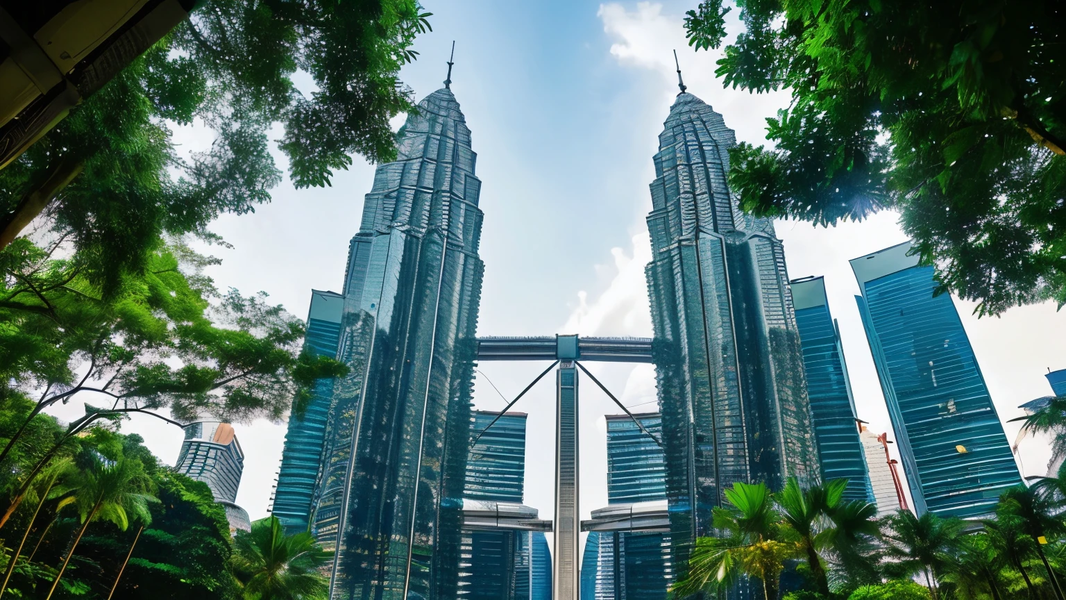 Petronas Twin Towers,Arafuru view of the city with park and fountain, kuala lumpur, Malaysian, Malaysian Jungle, beautiful city ,Petronas Twin Towers