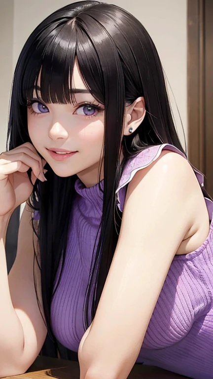 (8K, 超High resolution, highest quality, debris flies:1.2),(26 years old:1.2)、(big smile)、(look away)、8K、Japanese girl raw portrait、超High resolution、highest quality、 (small breasts:1.5),(sleeveless knit dress:1.5)、(from below:1.2)、walk、support your chest with your hands、(panty shot:1.2)、(city:1.4) Blake is (natural skin texture、fine skin、hyper realism、Super sharpness)、intricate details、Depth of written boundary、idol sculpture、actress model pose、 lady、、long black hair、Rear view、beautiful butt、star piece、highest quality、High resolution))、(1 girl)、(realistic:1.4)、alone、close your mouth、Smile、smile happily、pretty black hair、Big eyes、Clear double eyelids、eyelash、stick out ears、long neck、Absolute area、beautiful clavicle、perfect face、bangs、きれいなbangs、thin lips、Fair skin、small face、face becomes smaller、draw all the heads、look slightly upward at the camera、(look at the audience、eye highlights、Beautiful purple eyes、lip gloss chest bulge、squat、white boots、