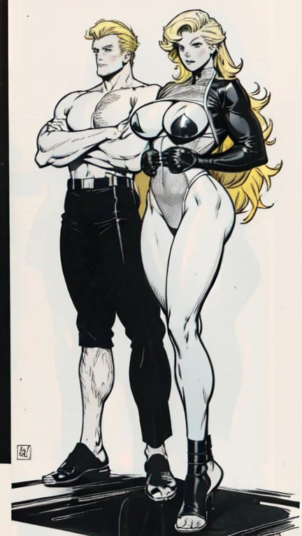 Monkey Punch Wind、coloring book for adults. Black and white only. Low detail main lines only. Beautiful sensual nude and erotic woman with huge breasts. bondage.. white background. white color. Full body view of a blonde woman.Full body view of a blonde woman.Full body view of a blonde woman. Black and white logo