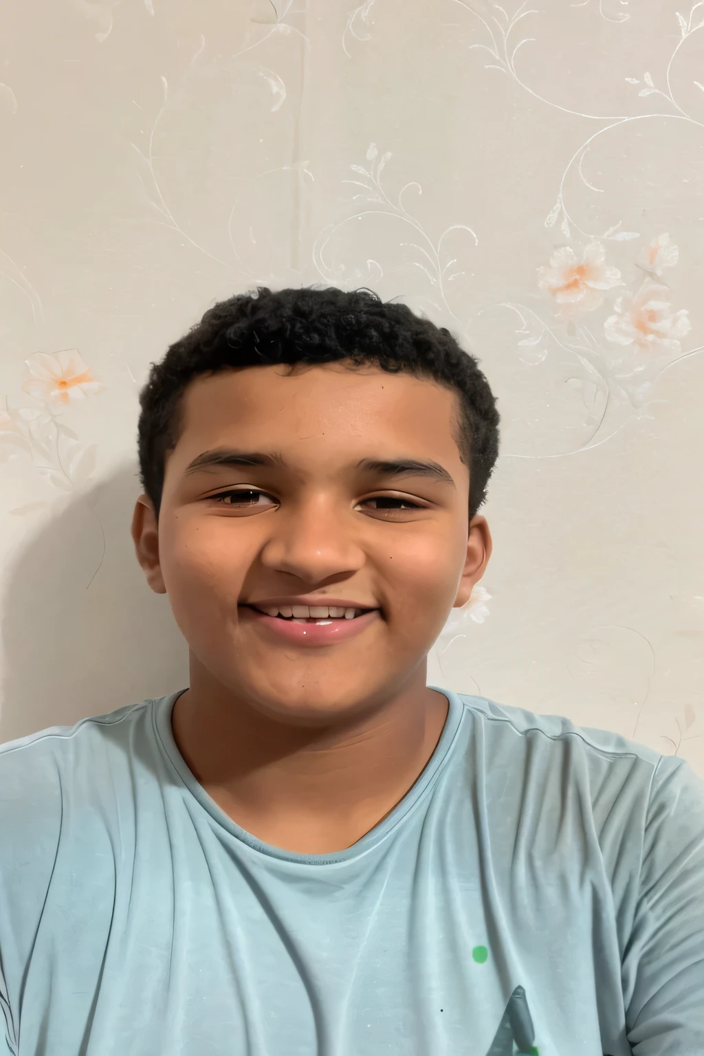 there is a man that is smiling and holding a banana, riyahd cassiem, boy with neutral face, mohamed chahin, portrait a 1 5 - year - old boy, 14 yo berber boy, taken in the early 2020s, headshot profile picture, portrait of 1 5 - year - old boy, enes dirig