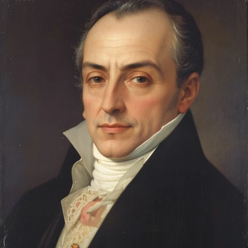 retrato de un hombre con un abrigo negro y camisa blanca, leon battista alberti, henri berthaut, Charles Maurice, fausto de martini, Johann Heinrich Füssli, pierre puvis de chavannesa, Jean - Bautista Belin, Giovanni Baglione, francis goya, pintura de un hombre, inspired by Francis Joseph Heim