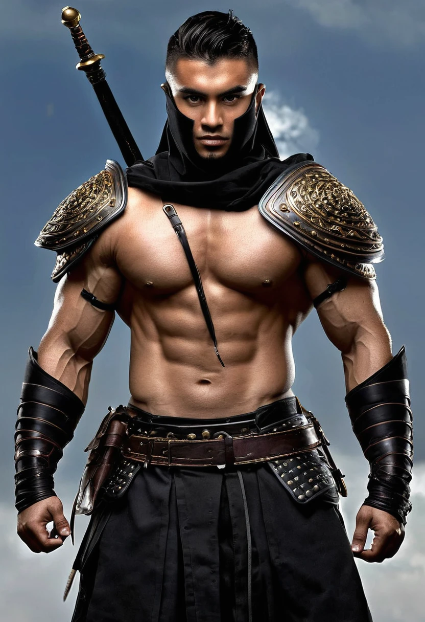 Claro, here is a promt for a fantastic warrior with weapons on his back and waist, pero con las manos libres y bien definidas:

---

### fantastic warrior

#### Physical description:
- Muscular and athletic body, with well-defined muscles.
- Hands free and agile, listas para el combate cuerpo a cuerpo.
- Ojos penetrantes y una mirada determinada.
- Cabello largo y suelto, o recogido en una coleta o trenza.

#### Armamento:
- Dos espadas o hachas enfundadas en la espalda, easily accessible for use.
- Daggers or other smaller weapons sheathed at the waist, for closer combat.
- Un escudo opcional, sujeto a la espalda o al brazo.

#### Habilidades especiales:
- Experto en combate cuerpo a cuerpo, con un dominio excepcional de las armas.
- Agile and fast, capable of moving stealthily and attacking with precision.
- Conocimientos en magia o habilidades arcanas, que complementan sus habilidades de combate.

Espero que este promt te sea útil. If you need more details or any modification, do not hesitate to ask me.