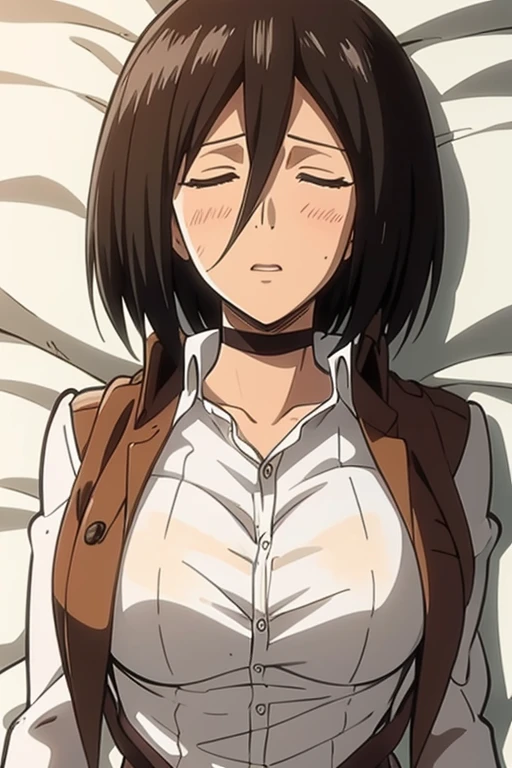 NSFW,Fumikasa,short hair,black eye,scarf,symbol,belt,thigh strap,赤いscarf,white pants,brown jacket,long sleeve,my pussy is being touched,shy,sex,Creampie,penetrated by a man from behind,sexual treatment,sex slave,(Sweat:1.5),I feel dizzy.,The Fall of Pleasure,i love playing with animals