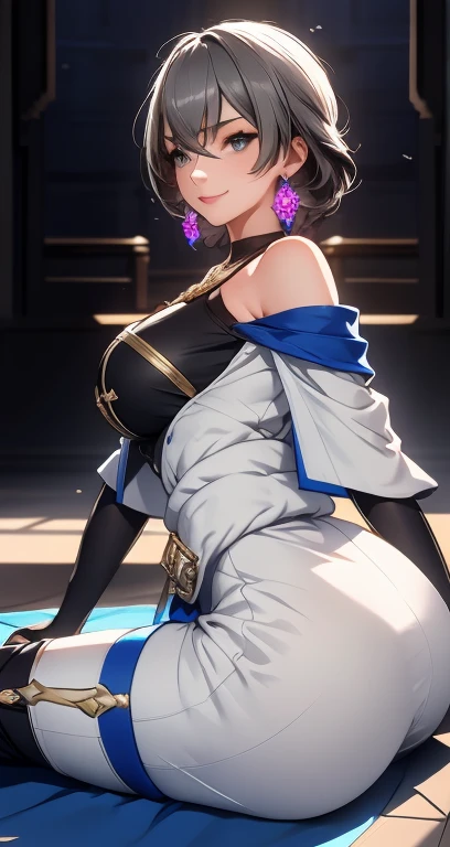 Chun-Li,((masterpiece)), ((best quality)), ((ultra detailed)), ((kawaii)), cute, (lovely), ((extremely detailed)), ((8K)), (beautiful), full body,solo, 