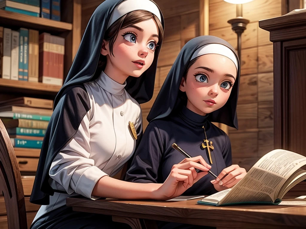 Nun and Priest、exorcism