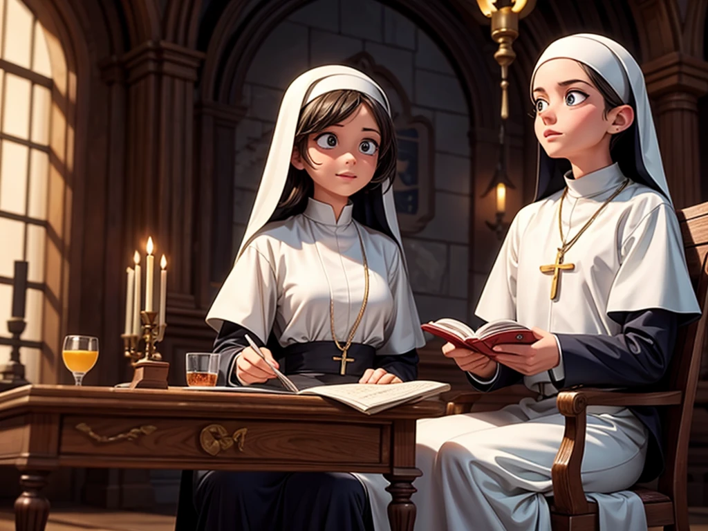 Nun and Priest、exorcism