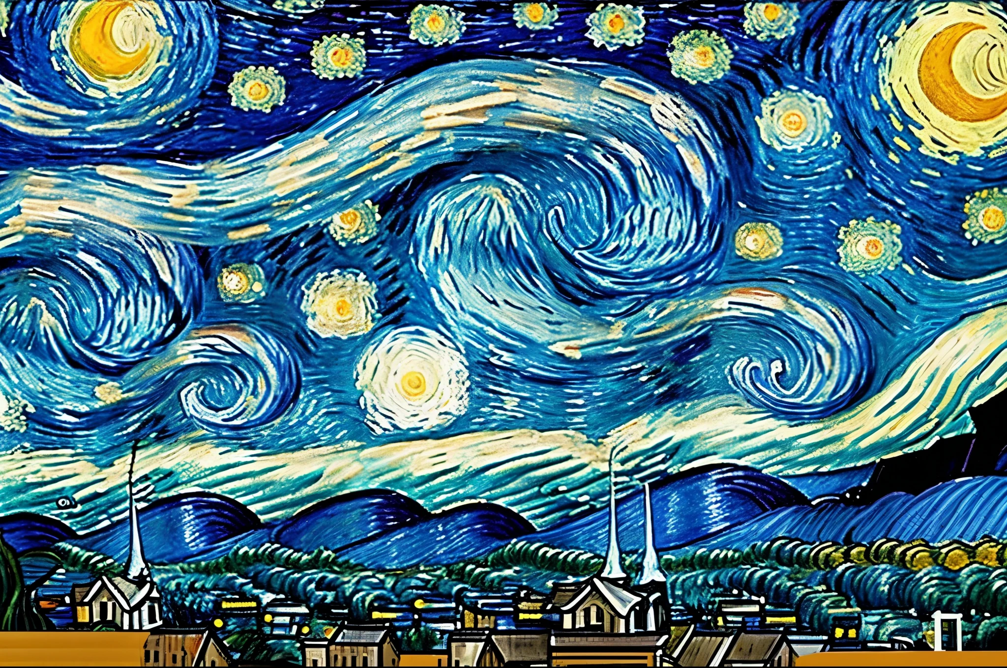 starry night by van goght mouse mat, the starry night, van gogh, starry night, 文森特·van gogh, van gogh艺术风格, in the starry night, van gogh, style of van gogh starry night, van gogh画作, van gogh风格, inspired 文森特·van gogh, vincent van gogh风格, inspired van gogh