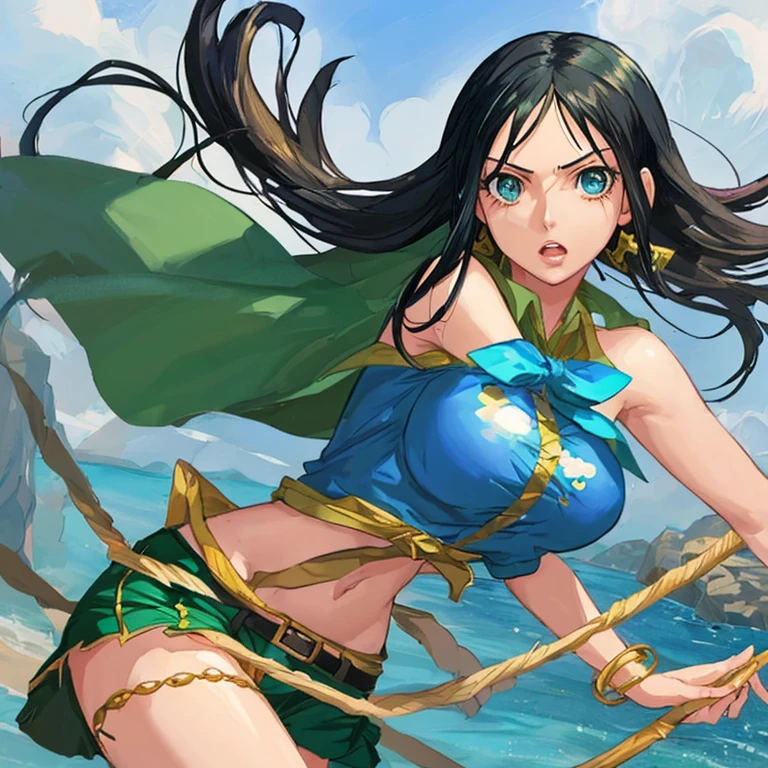 There is a girl by the name Nico robin