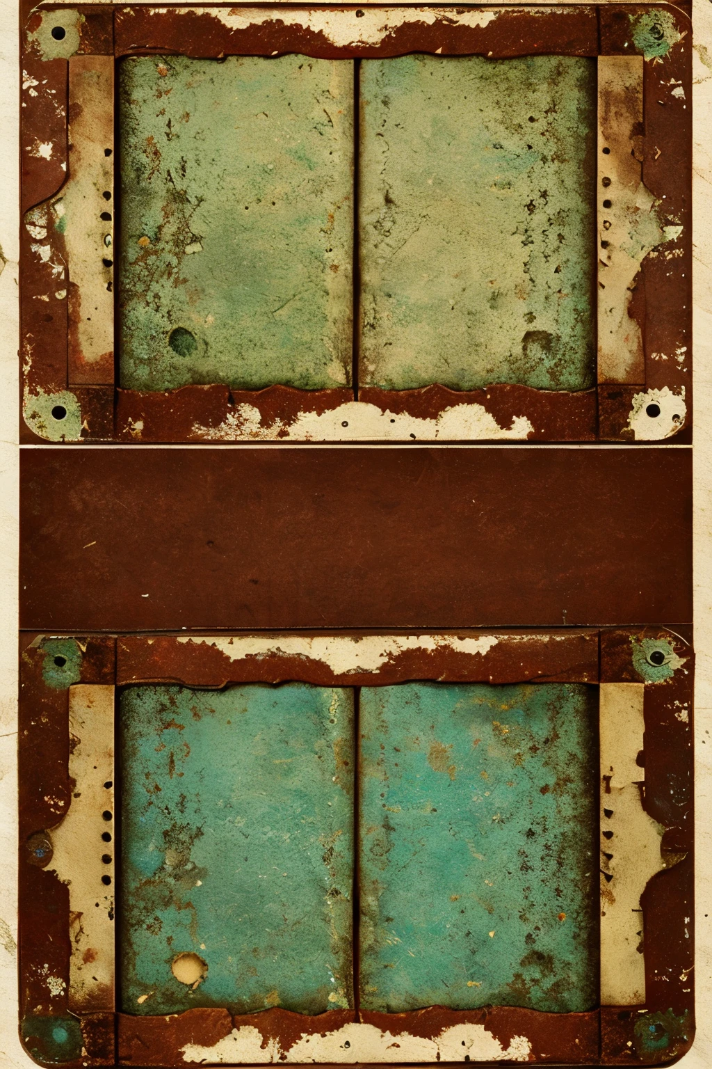 Torn tinplate、Tattered tinplate、rust、texture