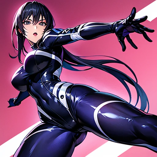 Action Taimanin Asagi Tight leotard ninja suit Age is 28 years old The style is excellent