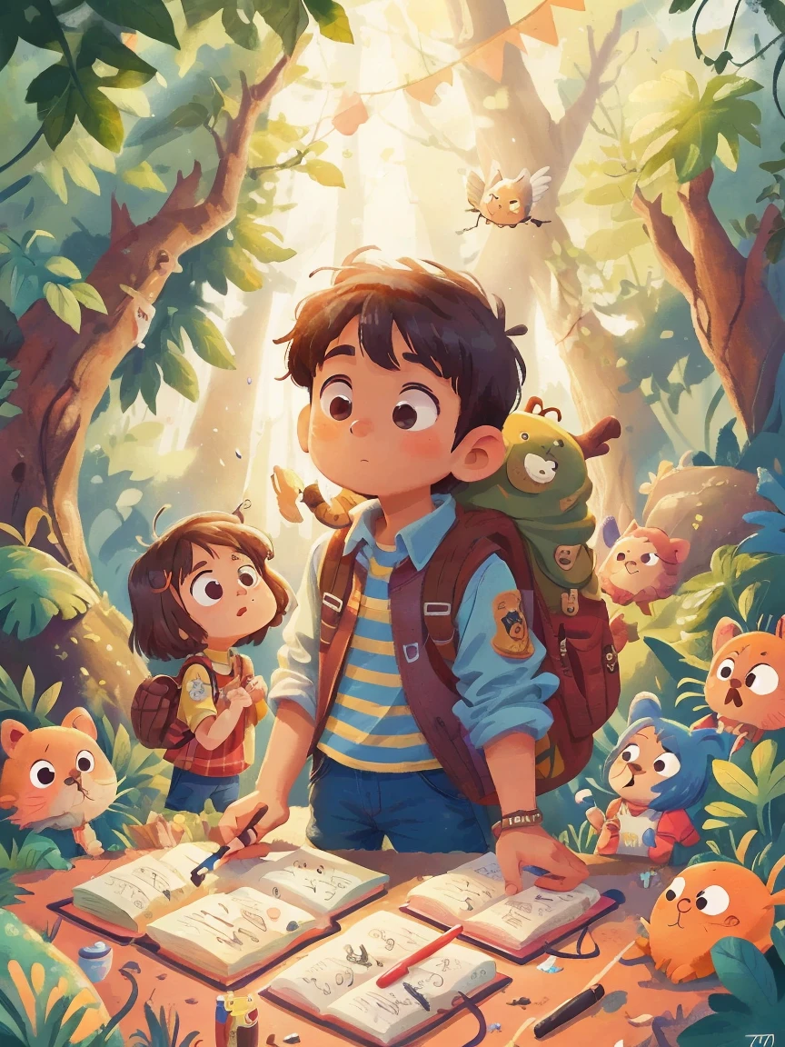 (Masterpiece),(The best quality),Every Learning Experience is an Adventure