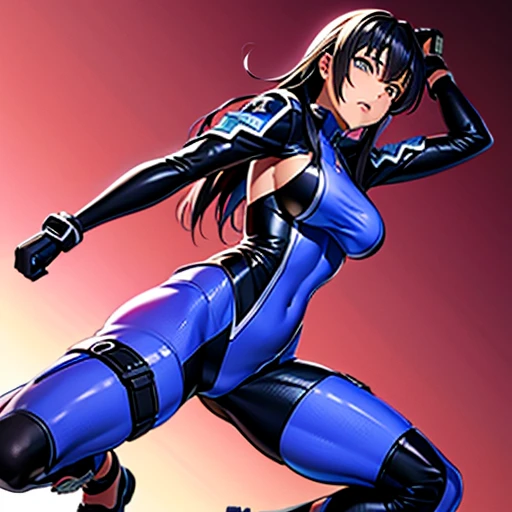 Action Taimanin Asagi　Tight leotard ninja suit　Age is 28 years old　The style is excellent　