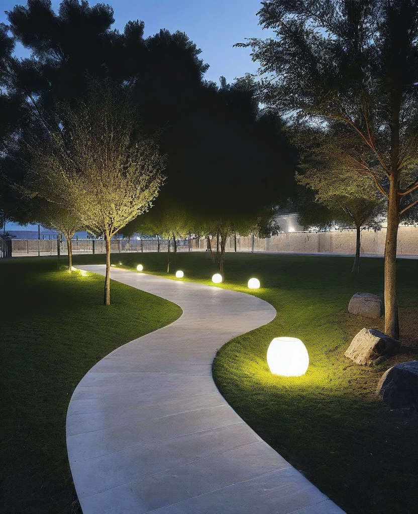 Parque lineal con Espacios para Eventos y Actividades Comunitarias:
Design open areas for events, conciertos o actividades culturales.
Zonas de Mascotas:
Includes specific areas for people to bring their pets.
Add water stations and spaces for pets to play.
Infraestructuras Sostenibles:
Incorporate sustainable practices such as efficient irrigation systems, LED lighting and ecological materials.
Crear estaciones de reciclaje y promueve la conciencia ambiental.
Conectividad y Accesibilidad:
Ensure that the park is well connected through pedestrian paths and cycle paths.
Garantiza la accesibilidad para personas con movilidad reducida.
Seguridad:
Install adequate lighting to ensure safety at night.
Consider the presence of security personnel or surveillance cameras.