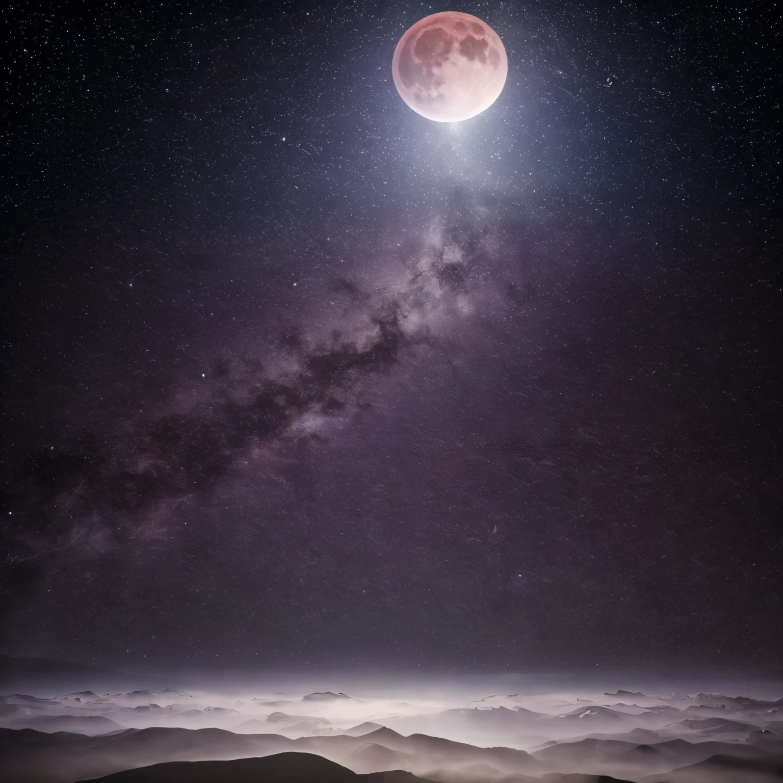 Lunar eclipse, lunar eclipse art, lunar eclipses [black background], moon eclipse, blood moon, night sky, moonlight, star-filled sky, dark atmosphere, fiery red moon, dramatic contrast, breathtaking celestial event, majestic moon phase, moon immersed in shadow, mysterious lunar spectacle, eerie and captivating scene, hauntingly beautiful night, lunar eclipse with intense darkness, ethereal moonlit landscape, mysterious lunar haze, mesmerizing lunar glow, moon shrouded in darkness, moonlight casting a spellbinding glow, nighttime magic and wonder, unveiling the hidden face of the moon, the moon in its full glory, celestial phenomenon of great magnitude, capturing the celestial dance of the moon and the earth, (best quality, 4k, 8k, highres, masterpiece:1.2), ultra-detailed, (realistic, photorealistic, photo-realistic:1.37), HDR, UHD, studio lighting, vivid colors.