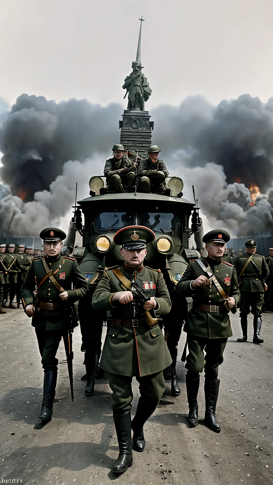 Russian army mobilized for world war 1 in 1914