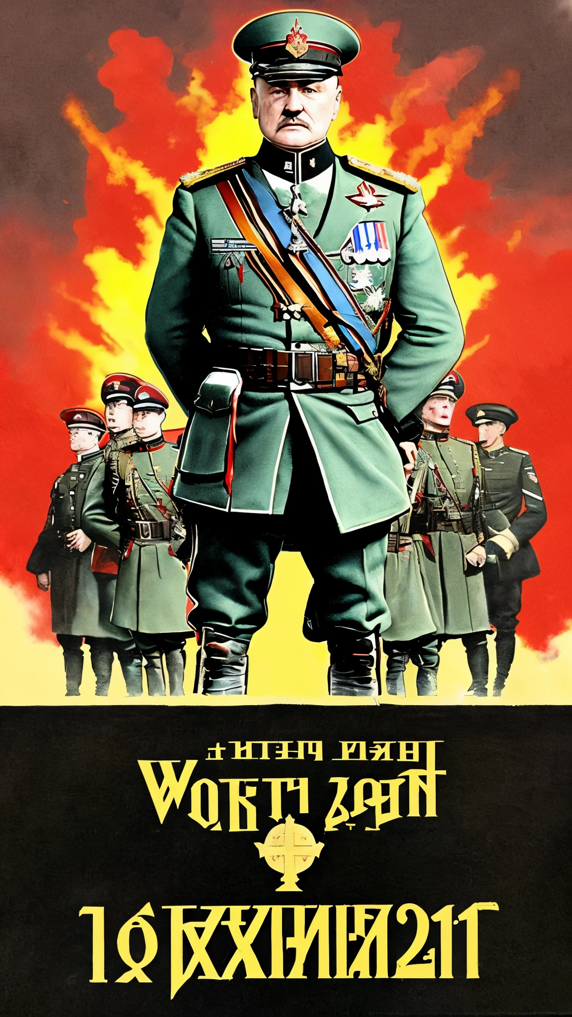 Russian army mobilized for world war 1 in 1914, all with admonition