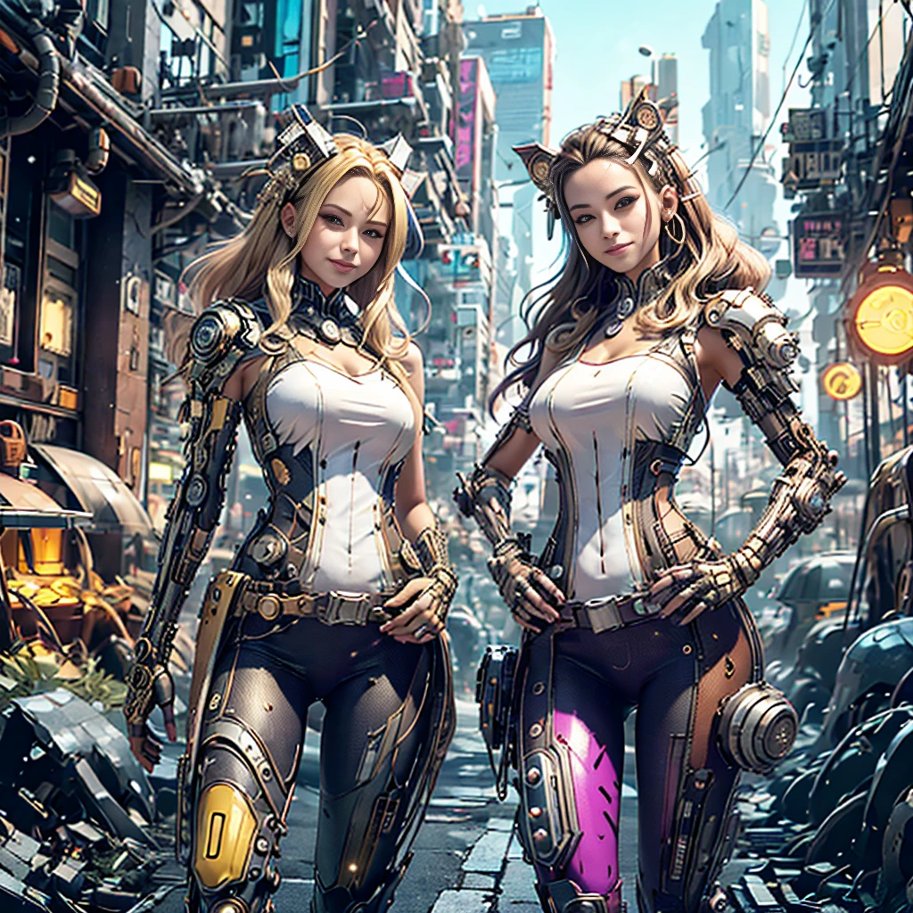 High definition (8k), Beautiful woman detailed defined body, bluish black hair, sexy full body pose wearing conan the barbarian cosplay, medium breasts, blue uniform, red, white, golden yellow high-tech, cyberpunk, futuristic, scenery with night sky with clouds, moon,