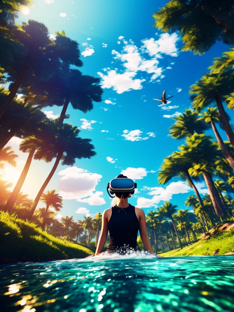 Immersion in virtual reality 