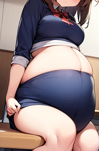 pregnant with many girls, Have cat ears,Pregnant, childbirth, work、A belly so huge that it can't exist in reality、Belly on the verge of bursting、Looks very painful、small face、Giant belly、Big belly、、masterpiece、very shy look、Are fat、Belly bigger than body、Exposed、big breasts、Very impatient、I'm trembling、sweating、no text、sitting in a classroom at school、wearing a uniform