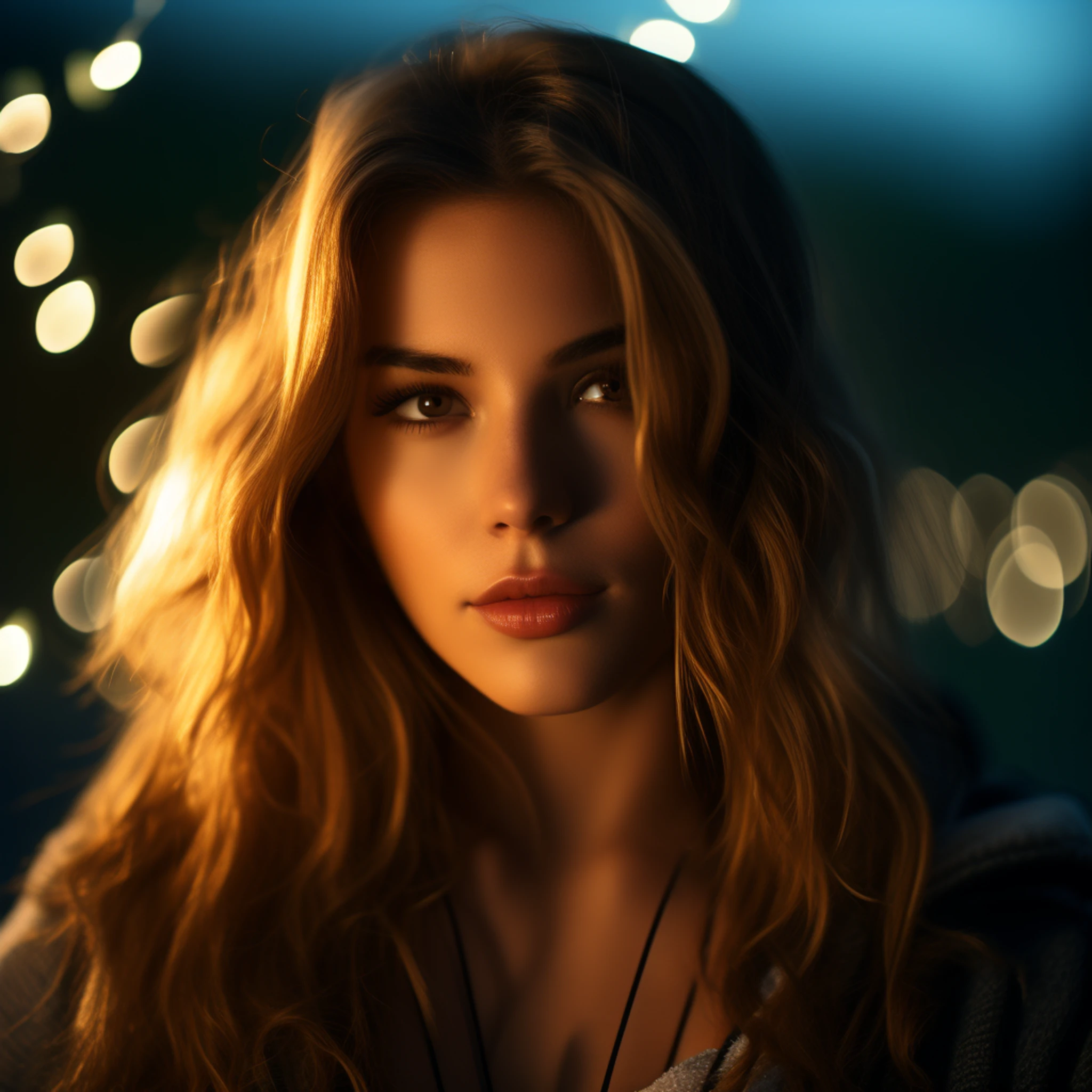 (8k, RAW photo, best quality, masterpiece:1.2), (realistic, photo-realistic:1.37), ultra-detailed, ultra high res,1 girl,looking at viewer,beautiful detailed face,smile,narrow,(slim waist:1.3),shirt, beautiful detailed skin, skin texture, floating hair,professional lighting,