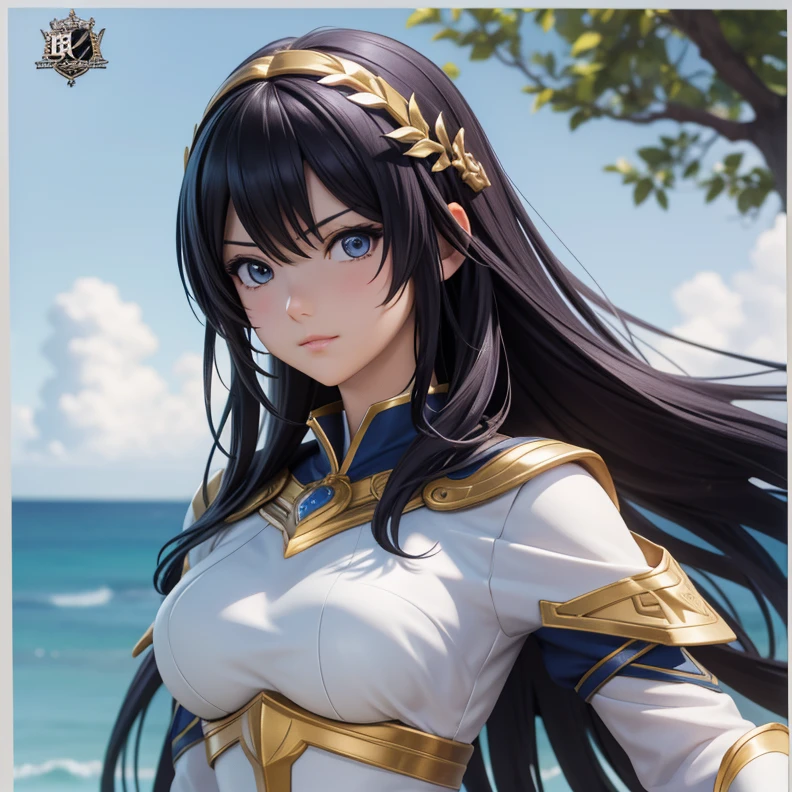reference sheet, a close up of a woman in a costume with a sword, knights of zodiac girl, portrait knights of zodiac girl, extremely detailed artgerm, seductive anime girl, anime goddess, marin kitagawa fanart, 8k high quality detailed art, ! dream artgerm, beautiful alluring anime woman, highly detailed exquisite fanart, commission for high res, detailed digital anime art