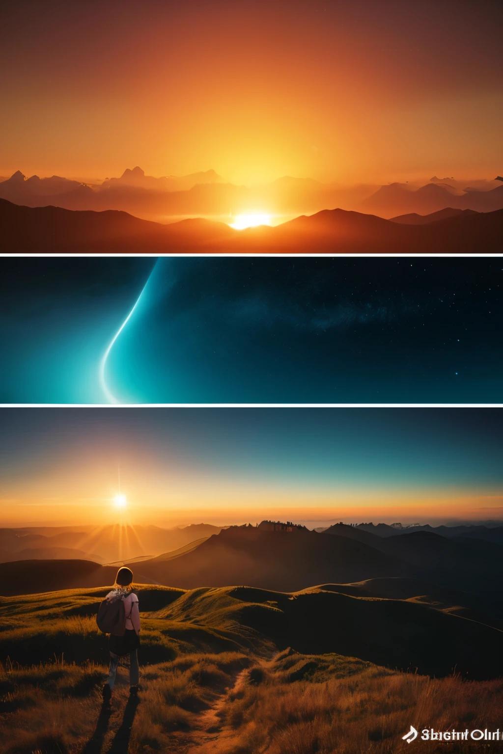 mysterious background banner