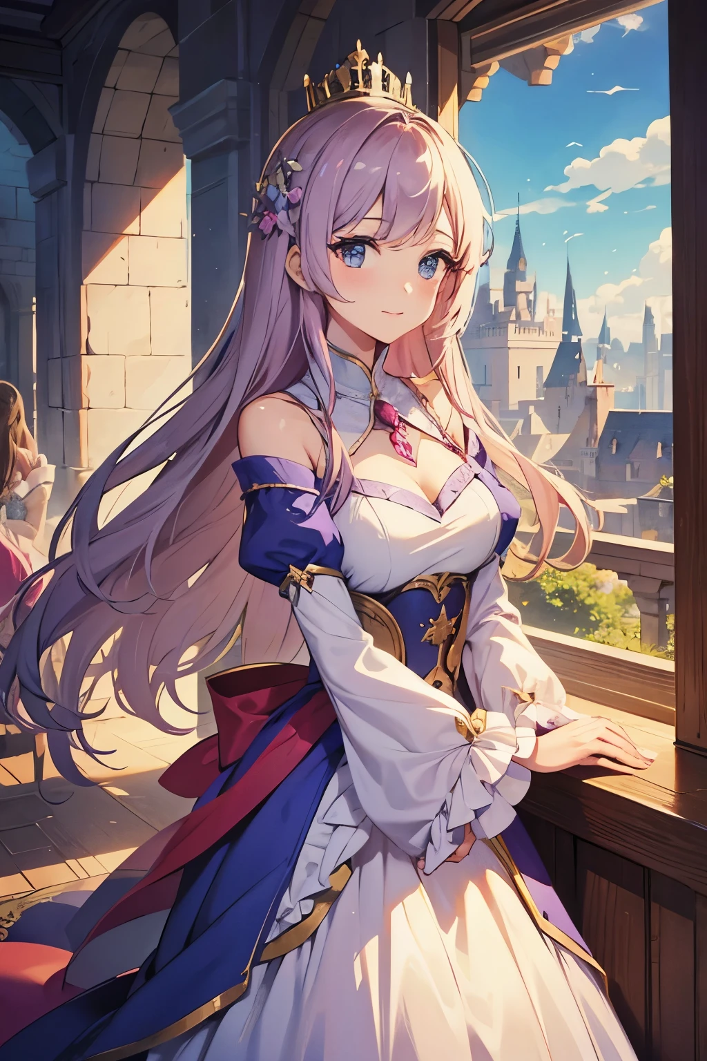 Castle、princess、Beauty、24-years-old