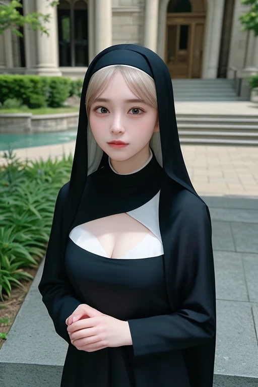 high resolution、high-level image quality, 8k, masterpiece, RAW photo, best quality, photorealistic, extremely detailed CG unity 8k wallpaper, Depth of field, Cinematic Light, Lens Flare, Ray tracing, (extremely beautiful face, beautiful lips, beautiful eyes), the chest half visible、Beautiful small breasts are half out、 intricate detail face, ((ultra detailed skin)) 1girl, pretty malay malaysia girl, in the dark, deep shadow, small breasts, (((hijab))), 1 girl, (very slim slender fit-muscled body:1.3), ((looking at viewer)),(big smile:1.3), (naked), (midnight, middle street, city, (neon sign), (blurred background), dim light), (without people in the background:1.3), beautiful earrings, bracelets, necklace, clear eyes, standing split , front shot, (pale skin), (big eye), face forward, (upper body shot), ((naked)), open navel, (looking at viewer:1.3) very slim,very small breasts, medium butt, , white heels, She depicted in a seductive and dynamic pose, engaging the viewer's attention. Her face adorned with beautiful detailed eyes and lips
