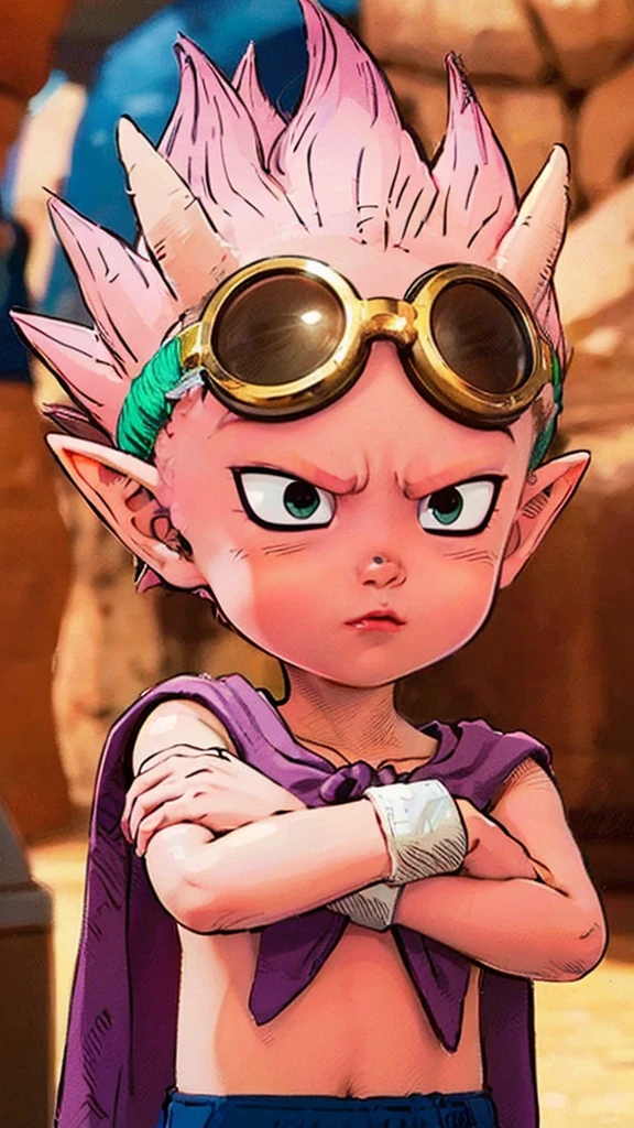 dragon ball lunettes lunettes lunettes lunettes lunettes lunettes lunettes lunettes lunettes lunettes lunettes lunettes lunettes lunettes lunettes, Iconic pink character, Dans Jojo\C&#39;est une aventure bizarre, lalafell, Akira Toriyama 📹, personnage en gros plan, Style Hirohiko Araki, Artwork by Hirohiko Araki, Pointe, gros plan du personnage, personnage en gros plan, Ultra mega detailed