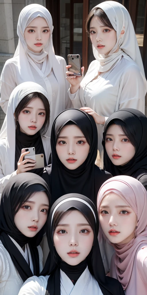 girl,hijab,home,happy,ahegao,hijab outfit,wife and ,close eyes