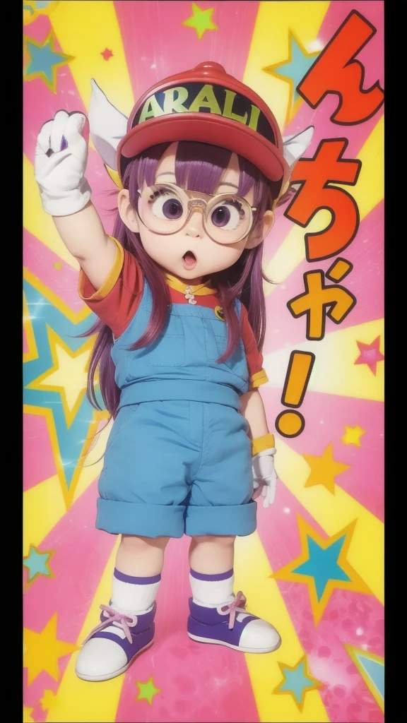 un personnage de dessin animé avec un chapeau et des lunettes, Akiri Toriyama, fille saiyan, par Akira Toriyama, Akira Toriyama style, Akira Toriyama 📹, toriyama akira, ❤🔥🍄🌪, inspired par Akira Toriyama, Yami Kawaii, image d'anime gelbooru, marin kitagawa fanart