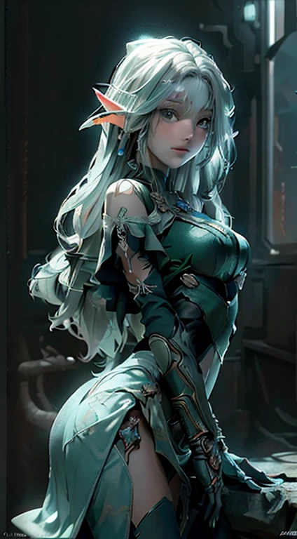 ((Best quality)), ((masterpiece)), (detailed:1.4),((Elf)), 3D, an image of a beautiful cyberpunk female,HDR (High Dynamic Range),Ray Tracing,NVIDIA RTX,Super-Resolution,Unreal 5,Subsurface scattering,PBR Texturing,Post-processing,Anisotropic Filtering,Depth-of-field,Maximum clarity and sharpness,Multi-layered textures,Albedo and Specular maps,Surface shading,Accurate simulation of light-material interaction,Perfect proportions,Octane Render,Two-tone lighting,Wide aperture,Low ISO,White balance,Rule of thirds,8K RAW, Pixie Wings