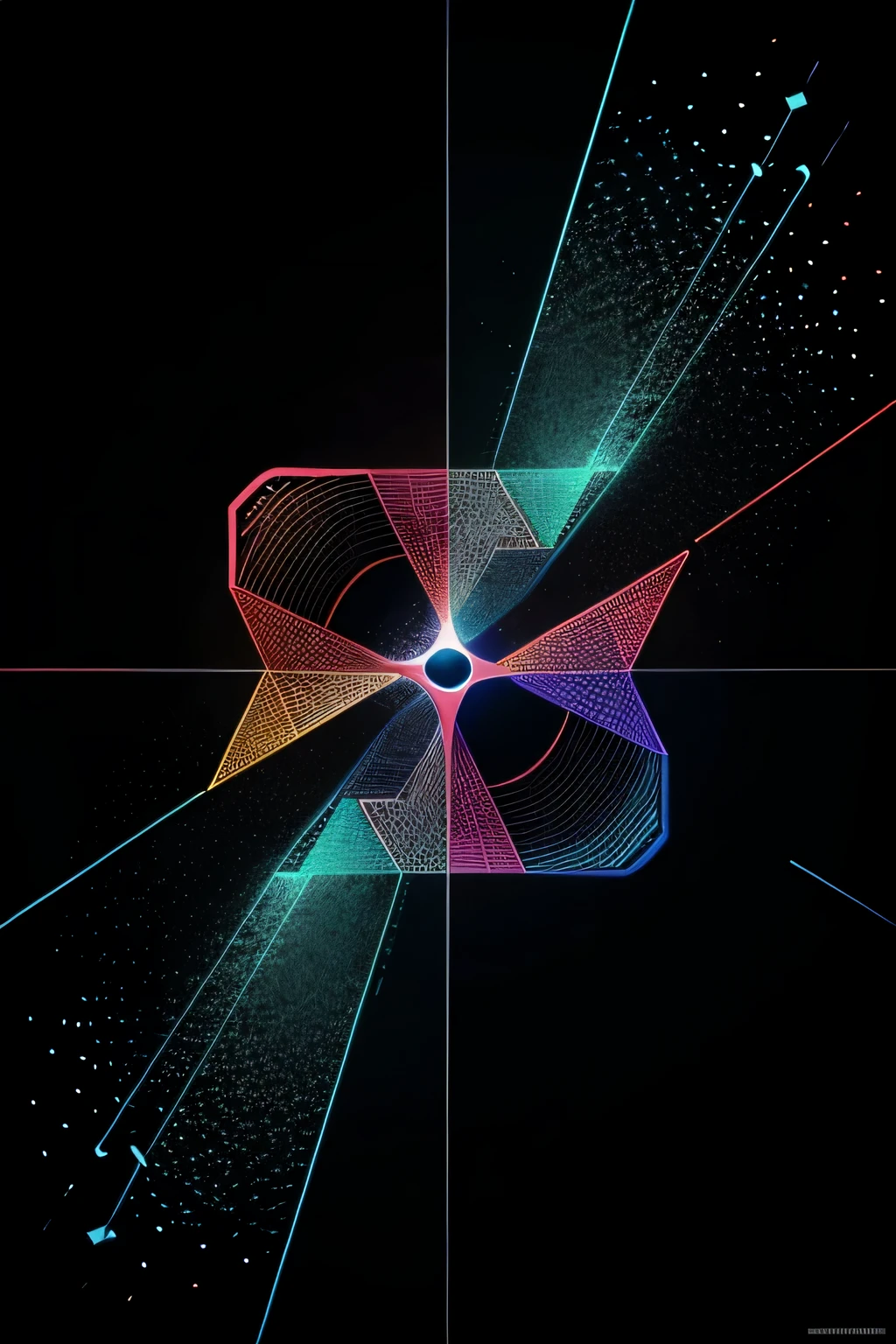 Mathematical abstract graphics