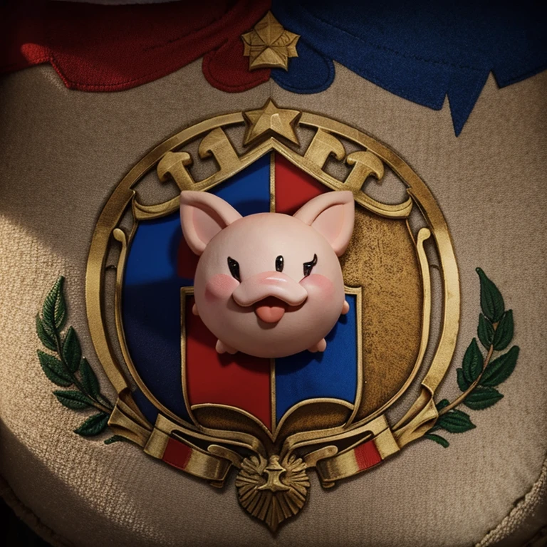 A coat of arms with Kirby