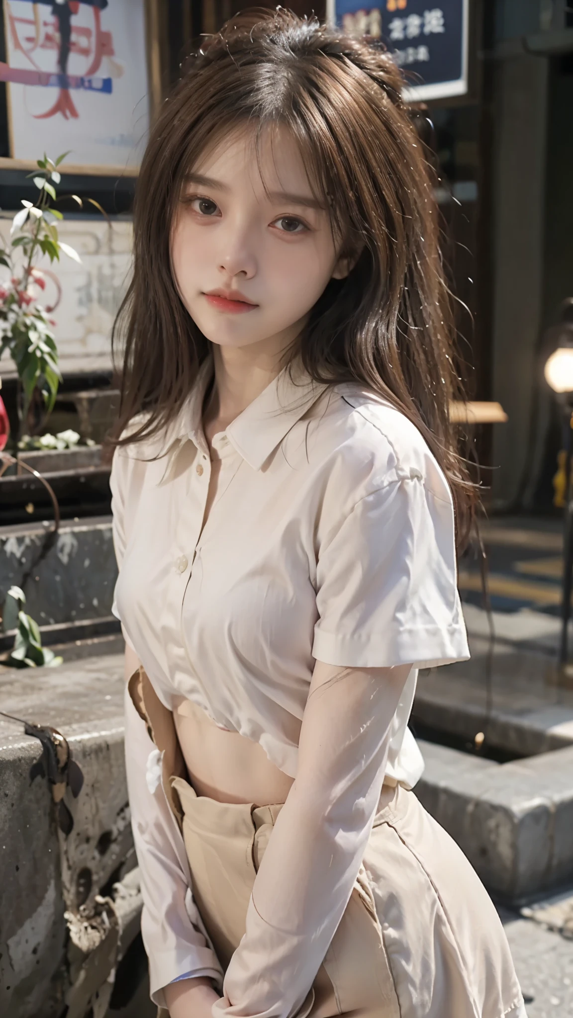best qualtiy,tmasterpiece,超高分辨率,(realisticlying:1.4),Close-up of white dress, gorgeous chinese models, Gorgeous young Korean woman, beautiful Korean women, yanjun cheng, xintong chen, ruan jia beautiful!, Beautiful young Korean woman,