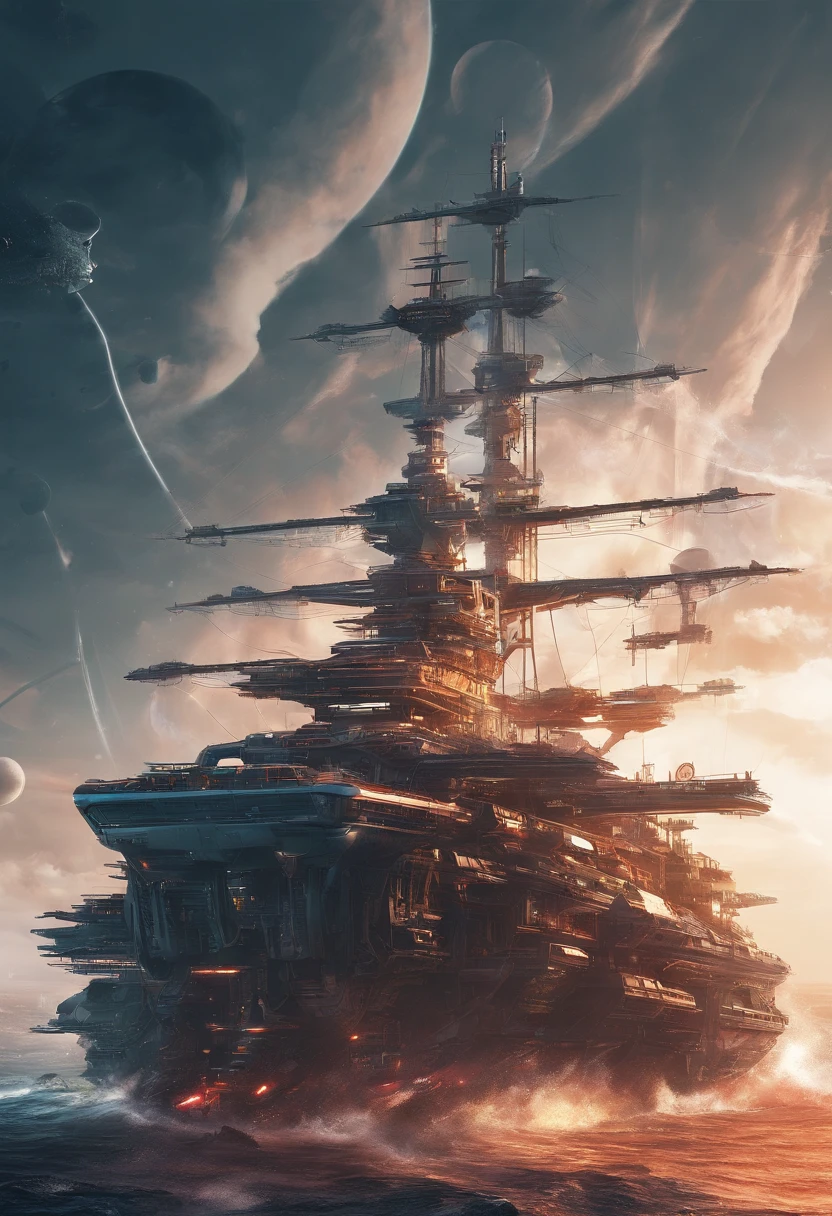 pirate ship、Artillery battery、rough waves、tornado、Artillery battles、Bold moves