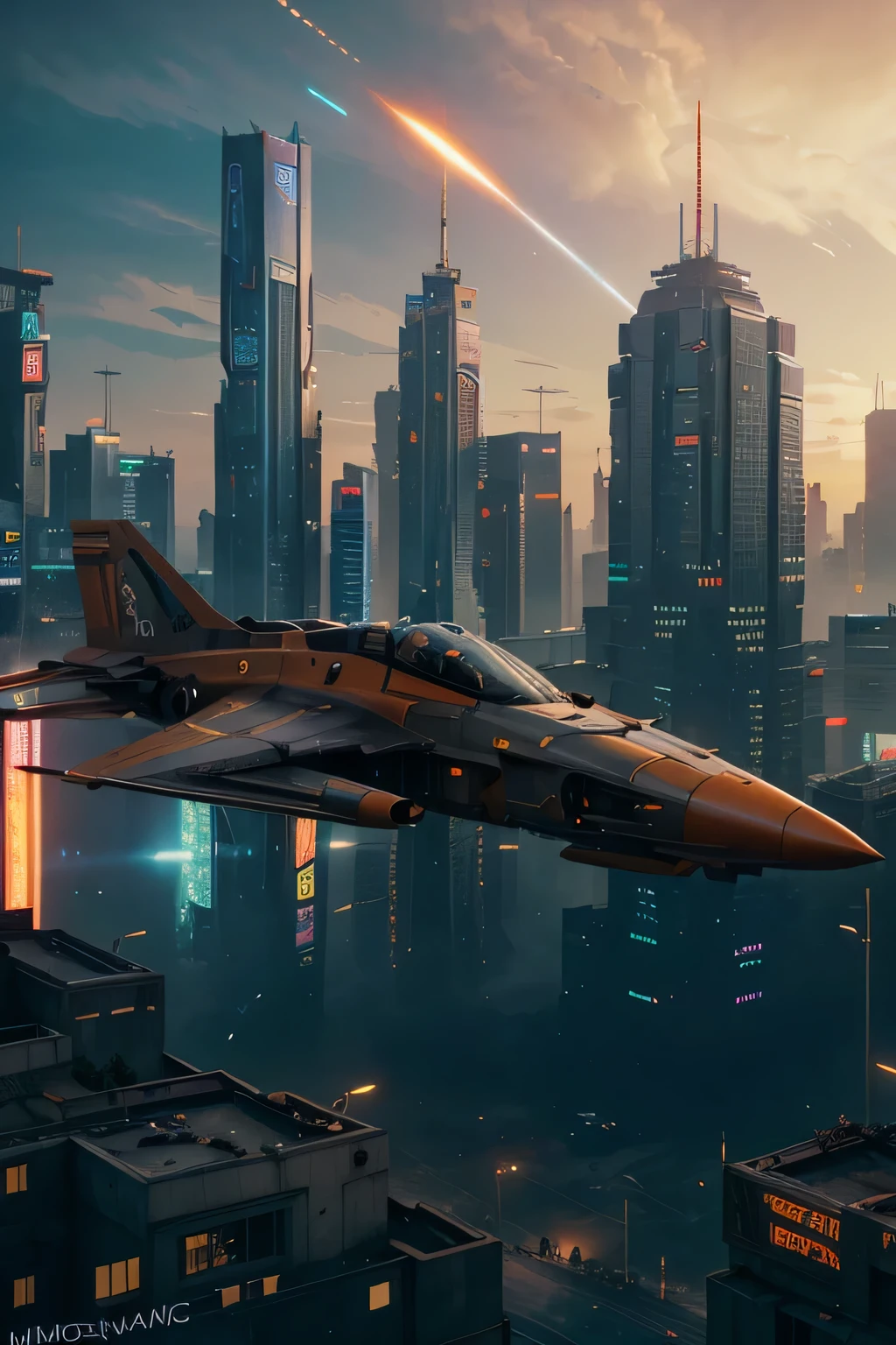 +Photorealistic illustration of a Supersonic Big Truck, futuristic style, Orange color, electric., (((arcane style))), League of Legends style, game modelling, ((cyberpunk style)), Hi-Tech city, mechanical enhancement, (high-tech fantasy), robotics, 3d game, blade runner 2049, (watercolour style), blending of colours, soft gradient, John Singer Sargent, Edward Hopper, (((highly dynamic))), big movements,