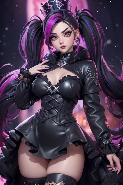 gothic reno girl,(((1 chica))),((extremely lindo and beautiful black hair anime gothic reno girl)),
(((antro peludo:1.2), Playboy_reno, reno_cornamenta,(huge cornamenta:1.5,dear cornamenta:1.5,blooming cornamenta:1.5))),(pechos grandes:1.4),sagging breasts,((((Coletas de pelo negro:1.35,Twintails de pelo grande,ear breathing)))),(((rojo_eyes:1.3))),intrincado eyes,hermosos ojos detallados,symmetrical eyes,ojos grandes:1.5,(((piel brillante:1.5,piel brillante: 1.5,piel bronceada,piel brillante,very piel brillante,cuerpo brillante,plastic glitter skin,exaggerated piel brillante,piel iluminada))),(spider lower abdomen,cintura estrecha,cadera ancha,athletic body,piernas infladas,muslos gruesos,cuerpo detallado,(cara detallada)),
lindo,cachonda,seductor,erotic,(((NSFW))),
zettai ryouiki,Ropa reveladora,mostrar piel,(((Sexy Gothic Fur Coat, gothic fur coat costume, wearing a gothic fur coat:1.3,dark rojo winter coat))),((rojo goth mini-skirt,rojo goth mini skirt with furry edge,correas de tanga visibles, ombligo)),((correa de calzoncillos)),(rojo gothic clothes,semidesnudo,with little gothic clothing),((((sombra de ojos negra,Delineador de ojos negro grueso,Long, dramatic eyelashes,LABIOS NEGROS))),(((intrincado outfit,intrincado clothes,embroiderojo outfit,traje adornado))),
(dynamic pose:1.0),avergonzado,(centerojo,escala para ajustarse a las dimensiones,regla de los tercios),
(((winter town adorned with festive decorations and a majestic Christmas tree))),(((luces brillantes sobre el pueblo))),(((tree crowned with stars))),(((plaza del pueblo festivo))),(((nieve))),(((nieve-coverojo scene))),(((Las maravillas de invierno))),(((nieveflakes))),(((Cabins and houses))),(((escenario))),
(Adornos de invierno brillantes),high resolution,sharp focus,(ultra detallado,Extremadamente detallado),(obra de arte fotorrealista:1.37),(Extremadamente detallado CG unity 8k wallpaper),(((colores vibrantes,tema vibrante))),(intrincado