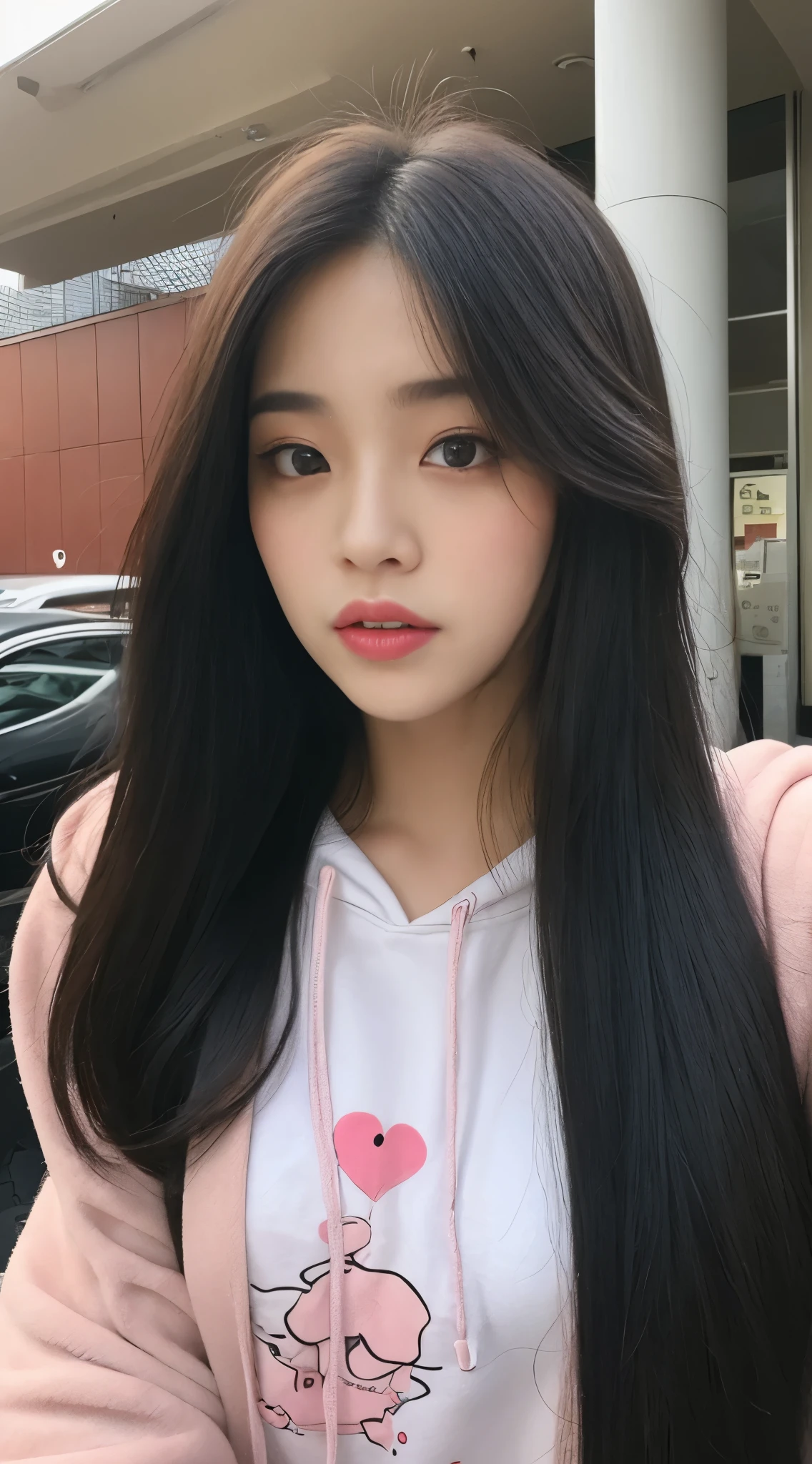 Close-up of a woman in a hoodie and shirt, korean girl, Ulzzang, black pink jenny, That's a cute Korean face, beautiful south korean woman, Nam Jae Young, young adorable korean face, With a round face, blackpink joshi, face of young cute asian man, beautiful young korean woman, blackpink roseanne park, korean woman