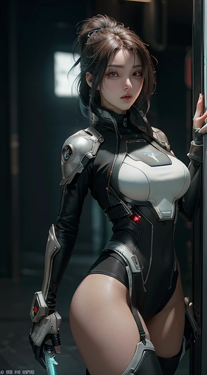 ((highest quality)), ((masterpiece)), (be familiar with:1.4), 3D, Beautiful cyberpunk woman image,HDR (high dynamic range),ray tracing,NVIDIA RTX,super resolution,unreal 5,Scattered beneath the surface,PBR texturing,Post-processing,anisotropic filtering,Depth of the bounds written,Maximum clarity and sharpness,multilayer texture,Albedo and specular maps,surface shading,Accurate simulation of light-matter interactions,perfect proportions,octane rendering,two-tone lighting,wide aperture,Low ISO,White balance,Rule of thirds,8K RAW,