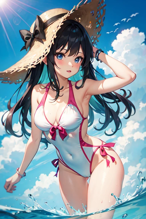 anime girl swimsuit