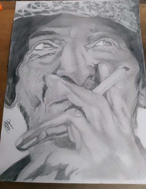 professional sketch, charcoal pencil drawing, black and white drawing, 4k, drawing of a man smoking a cigarette with a cigarette in his mouth, portrait of Danny Trejo, realistic sketch, highly detailed portrait, realism drawing, realistic hypersketch, artistic drawing, sketch art, detailed but rough, extremely detailed portrait, Direction: Maksymilian Gierymski, pencil drawing, Hyper Realism!!, !!highly detailed!!, sketch art