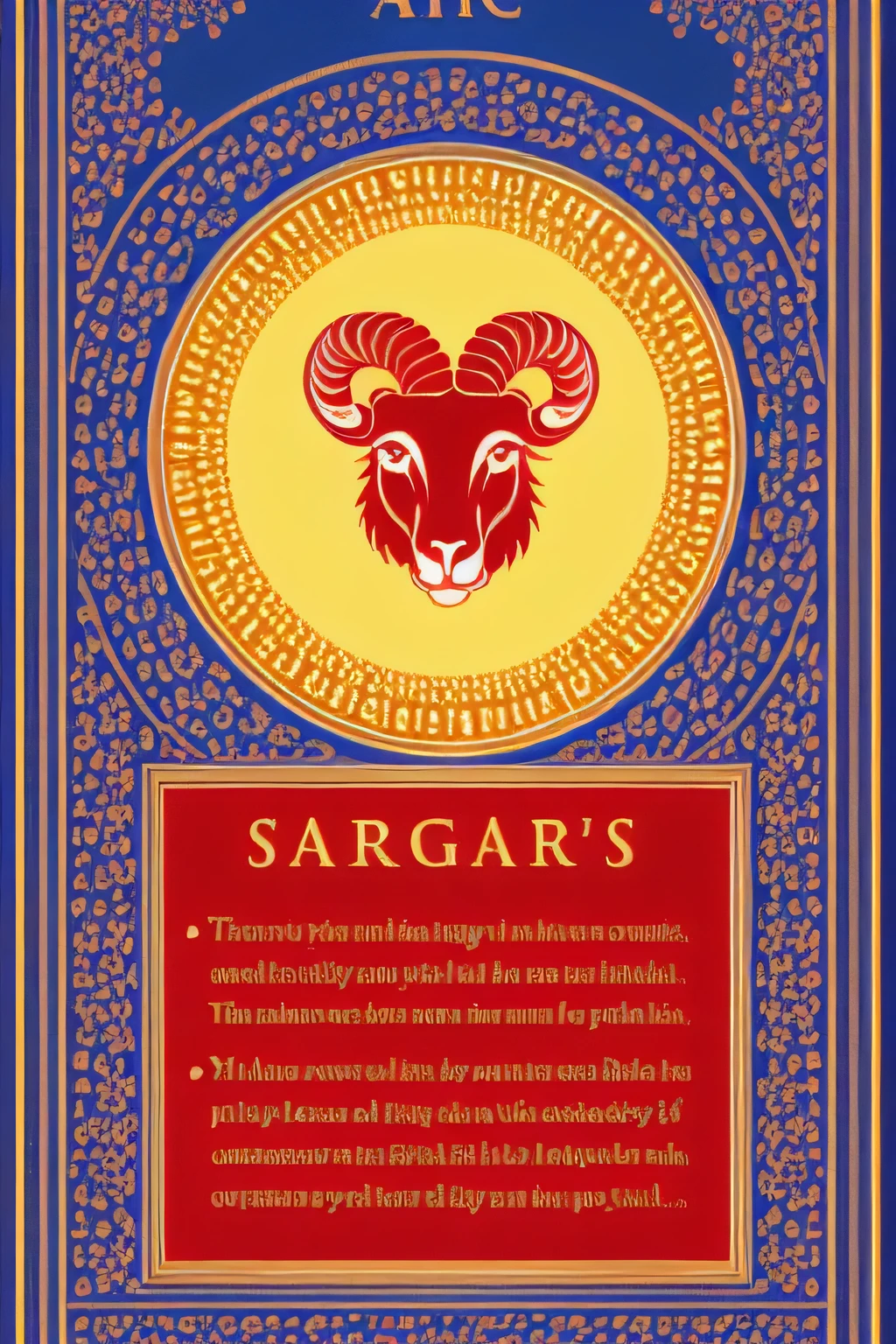 sign aries, intricate, highly detailed,