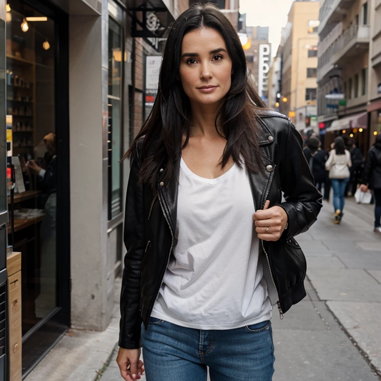 Eva Green dressed in casual clothes