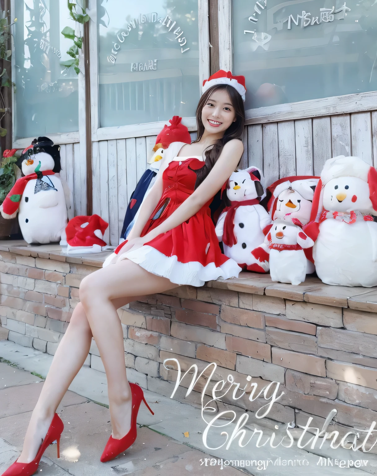 (on the table, best quality, realistically, super detailed, meticulous, High resolution, 8k wallpaper), Close-up portrait of a beautiful woman, like, Smile, light brown messy hair, Perfect dynamic composition, beautiful meticulous eyes, Just like the cover of a fashion magazine, on campus