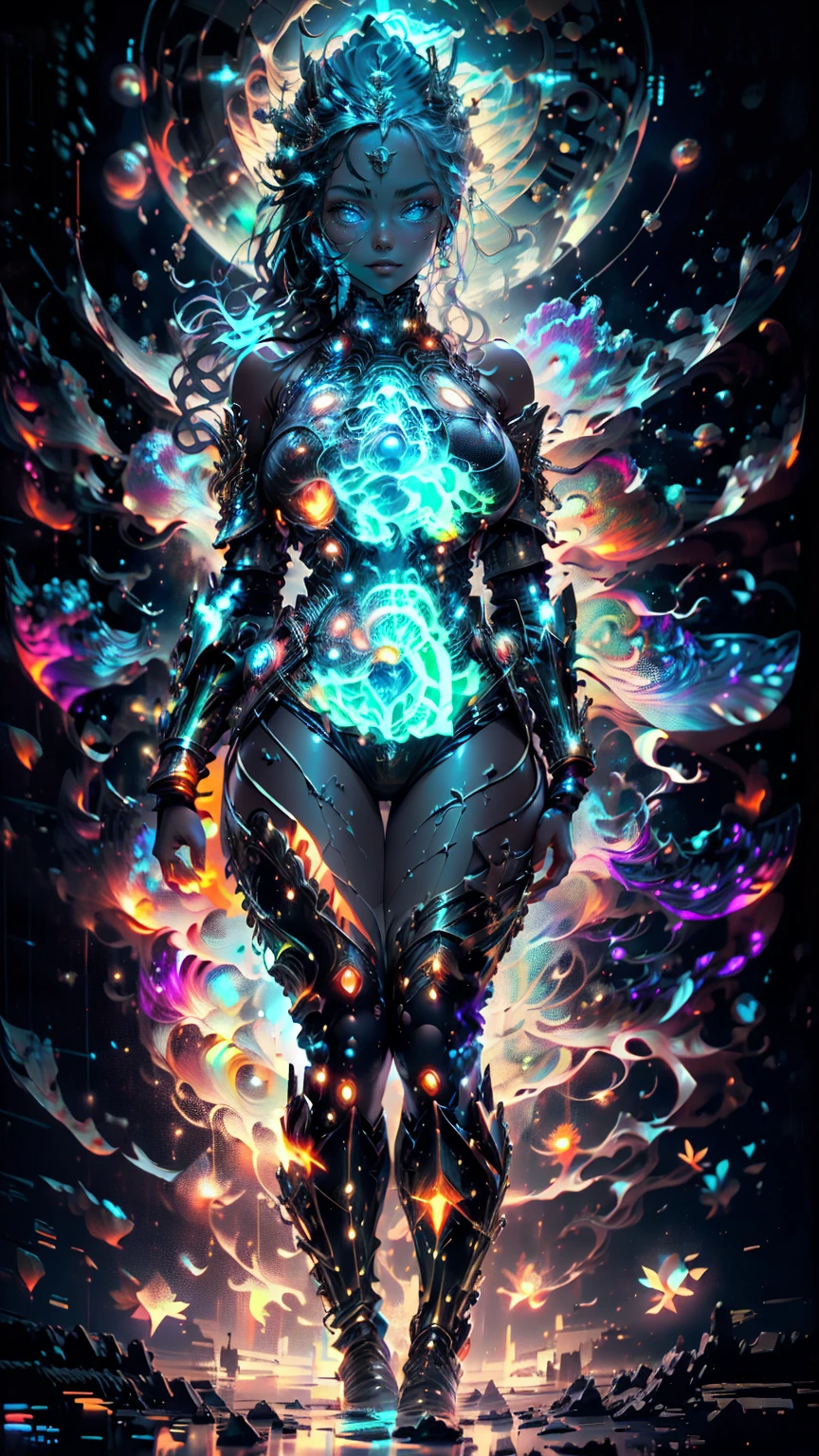 (Best quality,Ultra-detailed,Realistic:1.37), Extraterrestrial life forms, Glowing ethereal eyes, Intricate alien characteristics, Vibrant colors, celestial background, Cosmic atmosphere, mystical aura, otherworldly presence, Starry sky, Radiant celestial bodies, Interstellar beauty, Mesmerizing light patterns, Surrealist composition, Otherworldly brilliance.