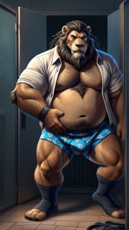 He's gesturing with his hands, sexo anal sexo oral com parceiro, fuking ass hot, dialogando, flertando com o expectador,(by dramamine, by haps), mature male, eye scar, old chubby lion, (Brown fur:1.2),middle-age,((black short hair)),((facial beard)),(hi res, best quality, high quality, detailed, shaded, shading, masterpiece:1.2), detailed eyes, detailed clothing, smirk, seductive smile, hairy chest, glasses,inside office,(blue pattern boxers:1.4), (white Open shirt:1.5), (necktie removed),(black socks:1.2),Crie um Pokémon unity Lucario Pikachu,photograph of two bearded gypsy men prisoners, wet, sweaty, strong, chubby, hugging very closely, 31 anos de idade em shorts sujos rasgados e quebrados, protuberance, barba, in a dark prison , Dreadlocks, tatuagem, olhando um para o outro, grande , sujo, feio, beef neck, muscular, peito viril, Sem camisa, misery and poverty, fotorrealista, luz difusa, ultradetalhado, 32k, view from the floor just chubby, gordinho, coxas extremamente grossas, barriga grande, wearing only swimming trunks. Masturbando, erotic sex, sexo selvagem, sexo a dois, sexo anal, sexo oral, parceiros em ato sexual. Pornografia, varied photography angles